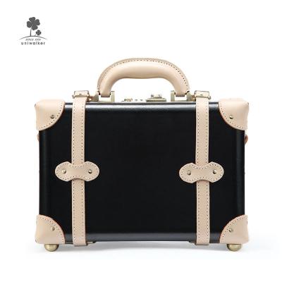 China Vintage Fashion Women or Men Suitcase Travel Bag Vintage Handbag Pure Genuine Leather Suitcase for sale