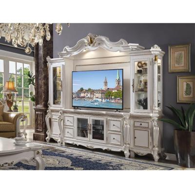 China (Other) Adjustable High Glossy Television Stand TV Cabinet Lowboard Unit With LED Lighting for sale