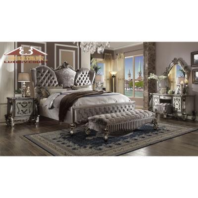 China (Others) Longhao Adjustable Luxury Elegant Designs Bed Room Furniture Set for sale