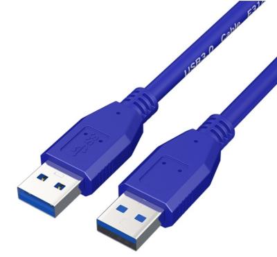 China COMPUTER Best Sell Blue USB 3.0 Cable Usb Kabel Connector A Male To A Male Standard Usb Cable Data Transfer Cable for sale