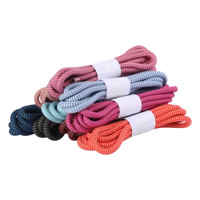 China Sustainable High Quality Round Polyester PP Rope Knitting Red Jump Training 7mm Rope for sale