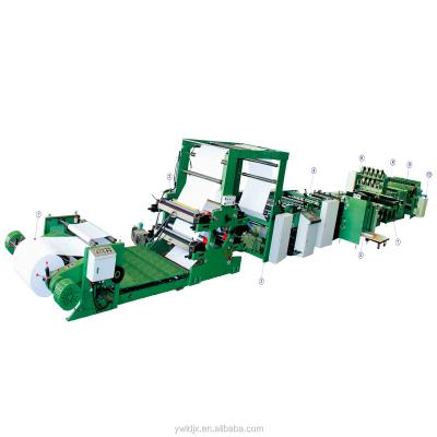 China Office Stationery Full Line Ruling Folding Cutting Binding All in One Notebook Machine Productielijn Te koop