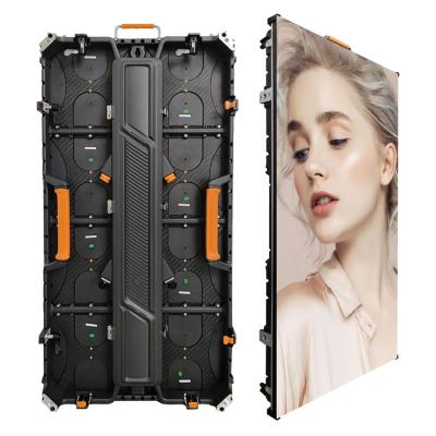 China 1000x500 Smart Split Outdoor Cabinet RGB P4.81 LED Display Panel Screen 500X500mm for sale