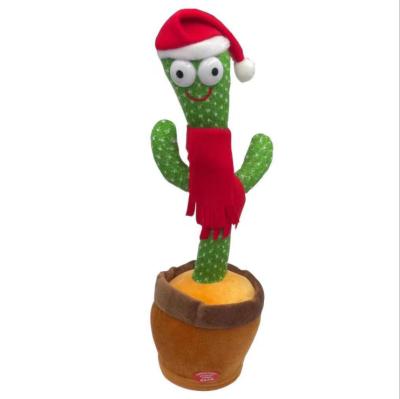 China Sing Backing Tracking Toy 15 Second Plush Toy Singing And Dancing Cactus for sale