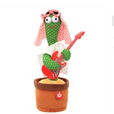 China Sing the cactus plant toy singing dancing electric dancing talking recording for sale