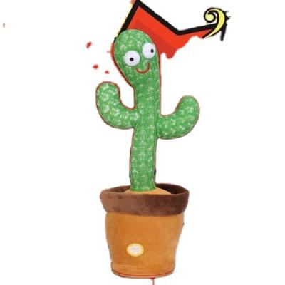 China Sing the cactus plush doll that brings joy to children singing and dancing for sale