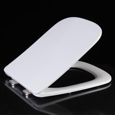 China Newest Design Good Quality Durable UF Rectangular Seat Cover Install On Toilet for sale