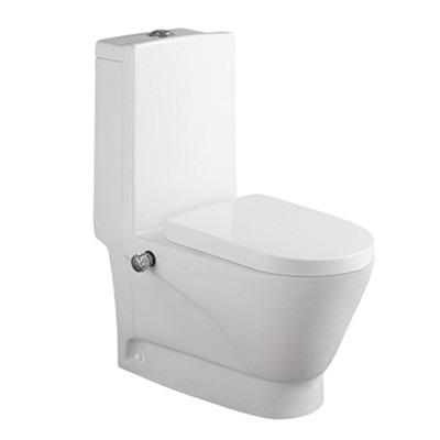 China Double-flush Chinese White Color Bathroom One Piece Toilet With Bidet for sale