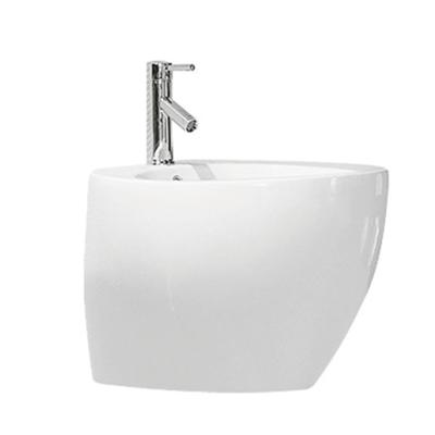 China Modern Design Floor Stand Easy Clean Ceramic Bidet White Color Female Washing for sale