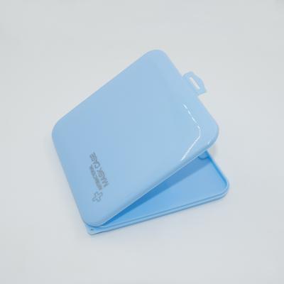 China Hot Sale Portable Plastic Facemask Case Recyclable Customized PP Masking Holder Small Facemask Storage Case for sale