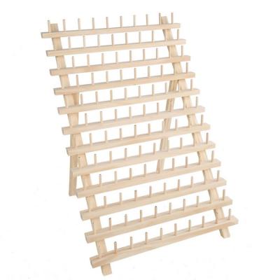 China Stand Up Chinese Thread Rack Sewing Rack Sewing Rack Display Rack Sewing Rack Wooden Spool Thread Maker 120 Thread Manufacturer 120 for sale