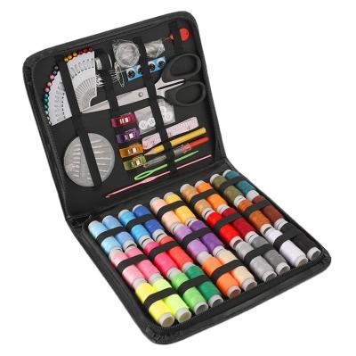 China Portable Sewing Thread Sewing Kit Mini Travel Sewing Clothing Wholesale Accessories 112PCS Sewing Needle Kit New for sale