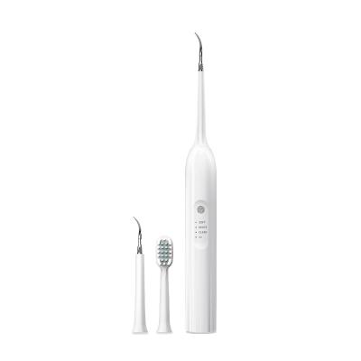 China Toothbrush and Scaler All in One White Electric Toothbrush and Portable Ultrasonic Dental Scaler for Oral Cleaner for sale