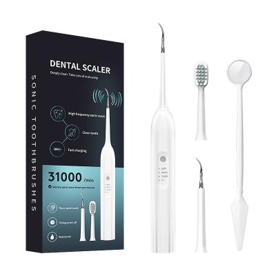 China Toothbrush and Dental Scaler All in One Portable Ultrasonic Toothbrush Calculus Remover for Density for sale