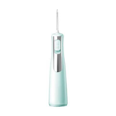 China Portable Rechargeable Travel Dental Flosser Mini Handheld Cordless Oral Water Irrigator Hotel for sale