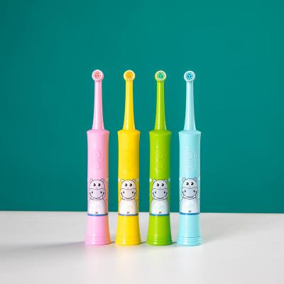 China Various Colors And High Vibration Speed ​​OEM Plastic Baby Kids Electric Toothbrush For Dental Cleaning for sale