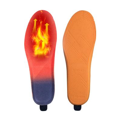 China USB Heating Height Increaser Shoe Insole Warm Wireless Remote Control Electric Heating Pad and Battery for Insoles for sale