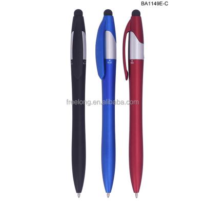 China Various Good Quality Eco-friendly Logo Stylus And Ball Pen Custom Made No Handle Tip Pen Luxury Ball Point Pen for sale