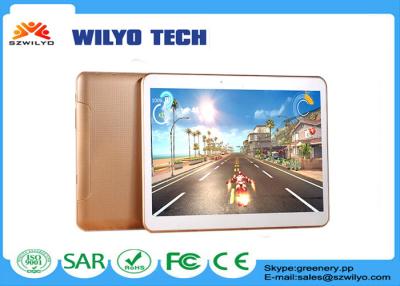 China Gold Color 10inch Android Tablet 1280 x 800p MT6572 1G 8G 3g GPS WA103 for sale