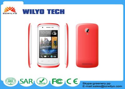 China 320x480P Resolution Touch Screen Cell Phones Single Core Front 0.3M Back 0.3M Camera for sale