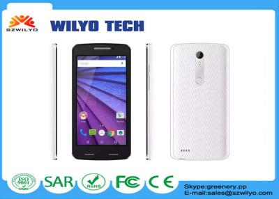 China Dual Speaker White Mt6572 5 Inch Screen Smartphones Dual Sim 5Mp Camera Gps for sale