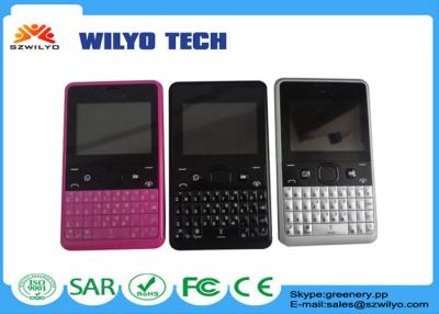 China WZ10 2.4 inch Quad Band Features Phone , Dual Sim Mobile Phone With Qwerty Keyboards Mp3 for sale