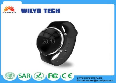 China U Watch Bluetooth Wrist Watch , Bluetooth Phone Watch UU Silicon Wristband Bluetooth 3.0 Black for sale