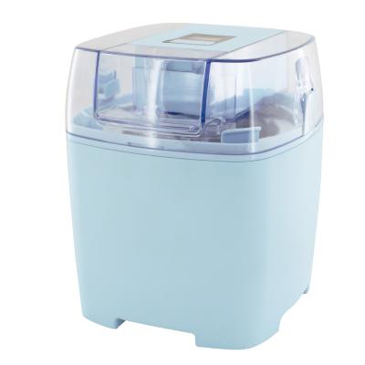 China Commercial blue portable 1L ice cream maker machine for household kitchen machine for sale