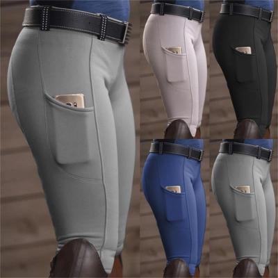 China Anti-pilling Rider Pants Seat Full Silicone Anti Slip Printing Gaiters Pants Riding Horse Rider Breeches Riding Pants for sale