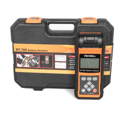 China For All Cars FOXWELL BT780 New Arrival 12V 24V Car Battery Charge Tester With Printer Multi Language Automotive Battery Diagnostic Test for sale