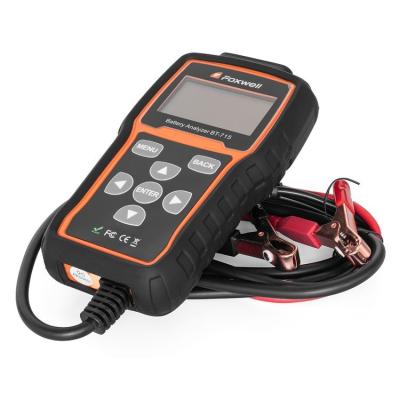 China FOXWELL Measurement Automotive Battery Voltage System Test 12V 24V 100-2000 CCA Auto Car Battery Charging Tester for sale