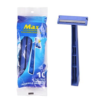 China Micro Blade Maximum Twin Shaving Blades Disposable Razor LB-3100 for sale