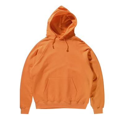 China Other Men's sports pull-string sweater shirt Orange fashion hoodie 100% cotton hoodie jumper for sale