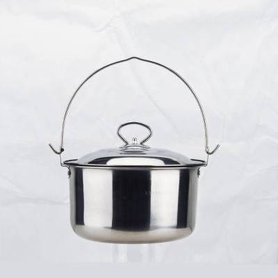 China General Use For Household Gas And Induction Cooker Cookware Stainless Steel Cookware With Carry Handle for sale