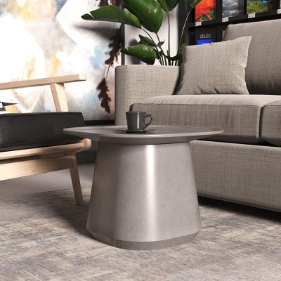 China GRC coffee table material modern minimalist bedroom living room table concrete coffee table side table for sale