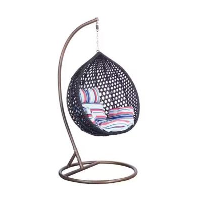 China Modern Modern Patio Swing Bed Patio Swing Outdoor Furniture Rattan Hanging Chair for sale