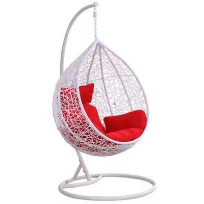 China Cheap modern modern garden furniture rattan patio swing egg chair patio swings outdoor rattan egg chair for sale