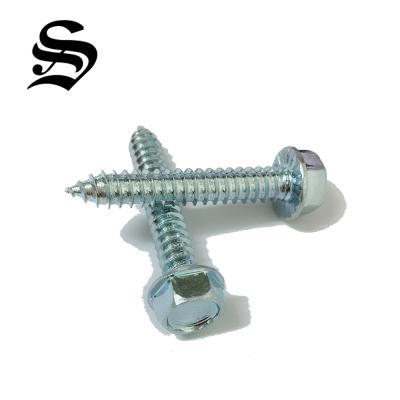 China Solar Ground Steel / Stainless Steel Sandwich Panel Hex Lag Screw for sale