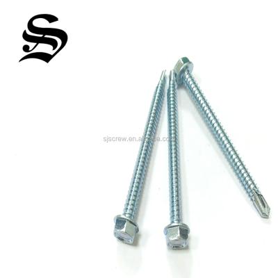 China HEX Made In Taiwan 5.5mm / 6.3mm Sandwich Panel Self Drilling Screw For Sheeting for sale