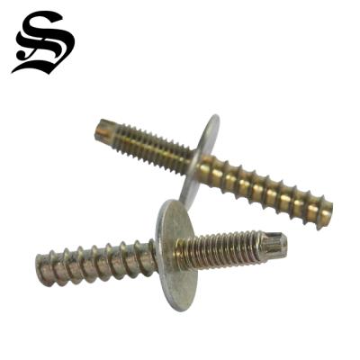 China Double End Steel / Stainless Steel Steel Spiral Screw Base Auto Fasteners for sale