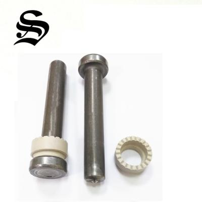 China Round Construction Used Carbon Steel Shear Connector Stud Welding With Ceramic Ferrule for sale