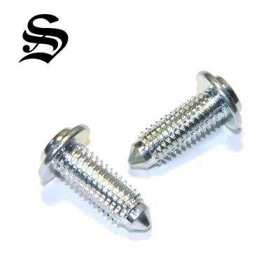 China Industrial Steel Rubber / Steel CD Stud Galvanized Welding Screw for sale