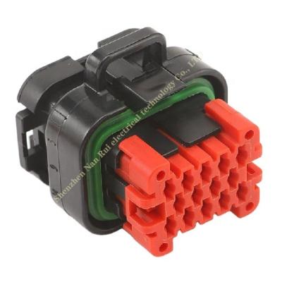 China audio & New Energy Vehicle Visual Robot Aircraft Plug In Waterproof Connector 14 Hole New Energy Controller Connector 776273-1 for sale