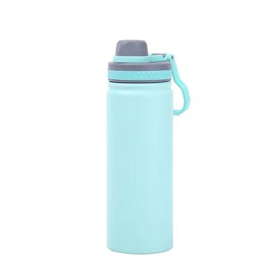 China RTS Viable Custom Logo Double Wall Vacuum Insulated Bottles Small Small Mouth 350ML 750ML Stainless Steel Sports Bottle for sale