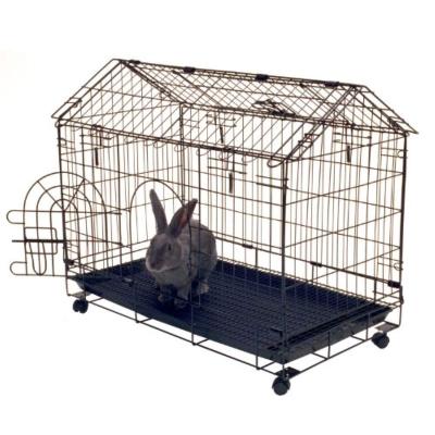 China Viable Frame Bunny House Metal WIire Mesh Welded Rabbit Cage from A for sale