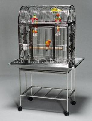 China Sustainable Large Outdoor Stainless Steel Parrot Cage for sale