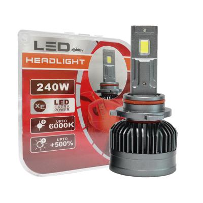 China N7 Car Accessories Lights 360 LED Headlight 80w Spotlight N8 Led DC 9-32V H7 Led Headlight Bulb Vehicle Lamp Aluminum Universal for sale