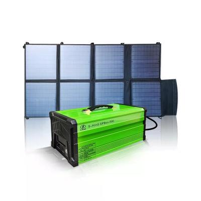 China Type C Ready to Board 500W 800W Mini Solar Generator Portable Electric Hybrid for Camping for sale