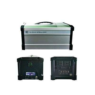 China Power Plant Type C 800wh 800 Watt Off-Grid Building Inverter Home Solar Generator With Lifetime Warranty for sale