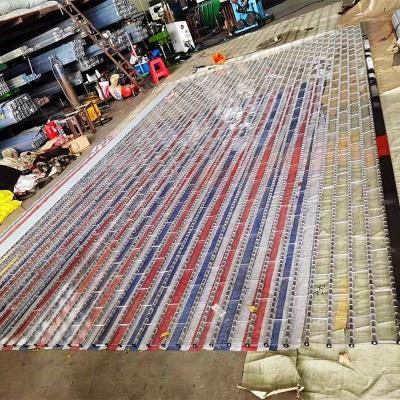 China Hot Selling Decoration Good Quality Polycarbonate Plastic Rolling Crystal Shutter Door for sale